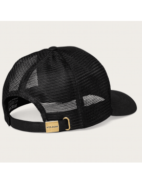 Casquette FILSON Tin cloth Logger Mesh FMACC0044-001 Black  dos
