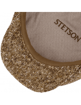 Casquette Stetson Hatteras icone gavroche en laine à motifs donegal 6840601-467 interieur
