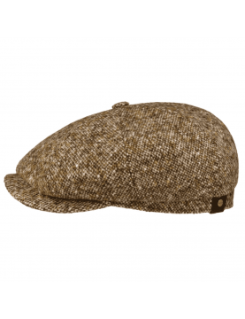 Casquette Stetson Hatteras icone gavroche en laine à motifs donegal 6840601-467
