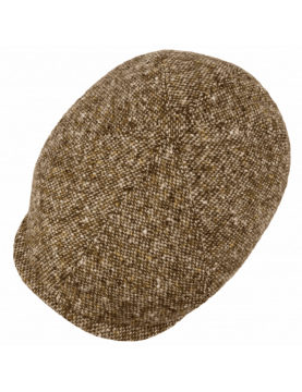 Casquette Stetson 6 pans en laine à motifs donegal 6640601-467 haut