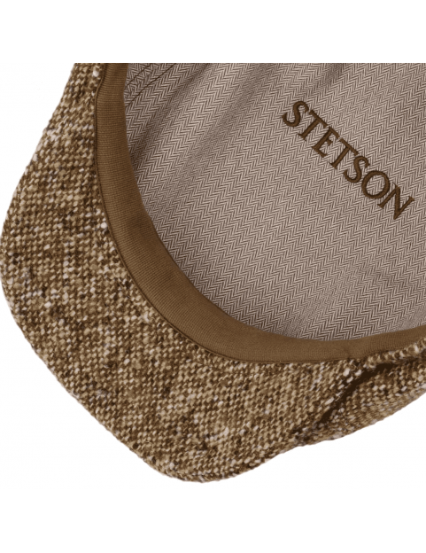 Casquette Stetson 6 pans en laine à motifs donegal 6640601-467 interieur