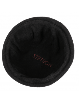 Bonnet Stetson docker Laine / Cashmere 8810101-1 Noir interieur