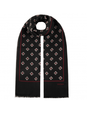 Echarpe Stetson Laine Ornements 9199368-18 dark navy