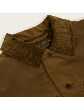 Veste Filson journeyman jacket FMCPS0132 Dark Tan  detail col