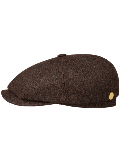 Casquette Stetson Hatteras Tweed 160 Years 6840120-62 marron