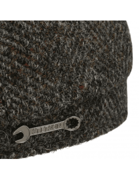 Casquette Stetson Hatteras tweed à chevron thème garage 6840544-334 detail