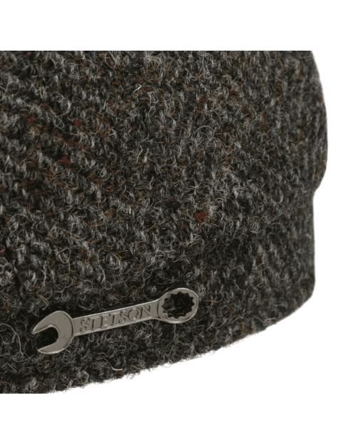 Casquette Stetson Hatteras tweed à chevron thème garage 6840544-334 detail