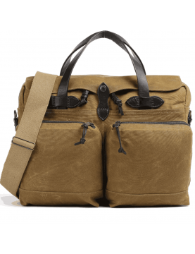Sac Filson 24 H Tin CLoth wax Briefcase FMBAG0071 Dark Tan