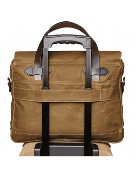 Sac Filson 24 H Tin CLoth wax Briefcase FMBAG0071 Dark Tan. valise
