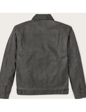 Veste Filson Short Lined Cruiser FMCPS0012 Castor Grey série Yellowstone  dos