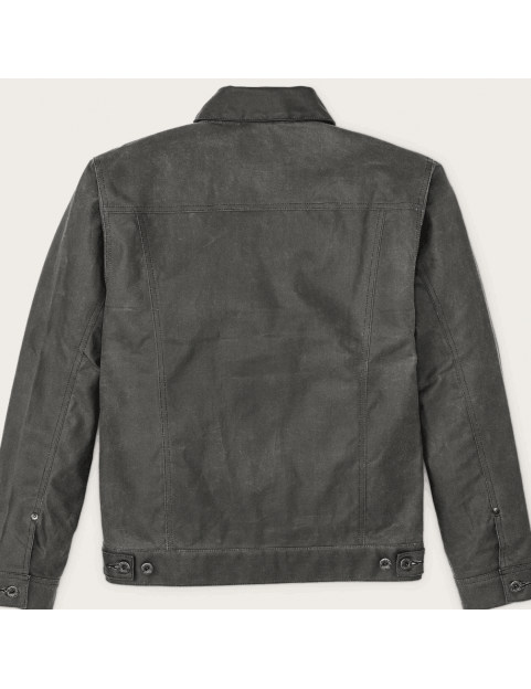 Veste Filson Short Lined Cruiser FMCPS0012 Castor Grey série Yellowstone  dos