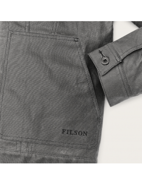 Veste Filson Short Lined Cruiser FMCPS0012 Castor Grey série Yellowstone  poche