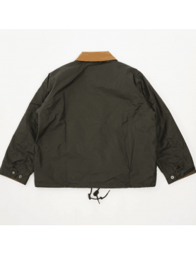 Veste Barbour Heritage + modified Endurance wax jacket MWX2558-OL51 Archive olive  dos