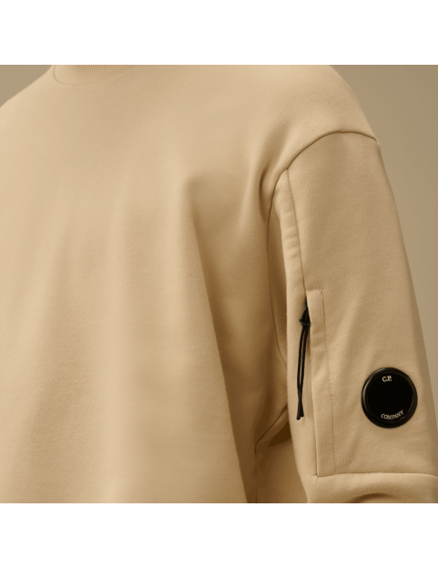 Sweat CP Company Diagonal Raised Fleece Sweatshirt 20CMSS713A-114 Frozen DEw  Football casuals detail logo