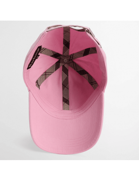 Casquette Barbour Cascade MHA0274 PI51 Pink interieur