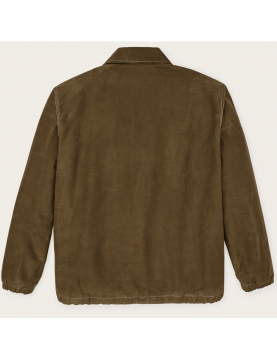 Veste Filson Dry Wax Windbreaker FMCPS0172 Military Olive dos