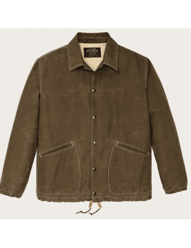 Veste Filson Dry Wax Windbreaker FMCPS0172 Military Olive