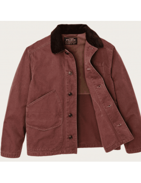 Veste Filson Canvas Outfitter Sequoia ouvert