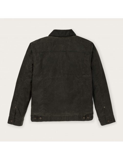 Veste Filson Short Lined Cruiser Beluga Vert foncé dos