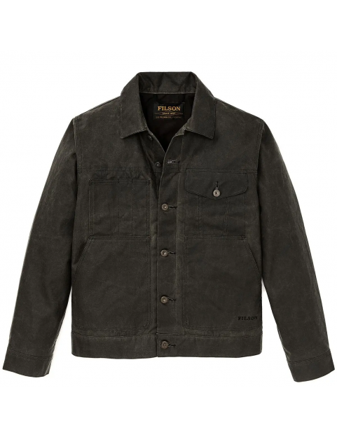 Veste Filson Short Lined Cruiser Beluga Vert foncé