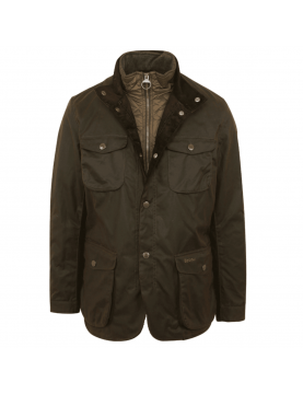 Veste Barbour Ogston waxée Olive