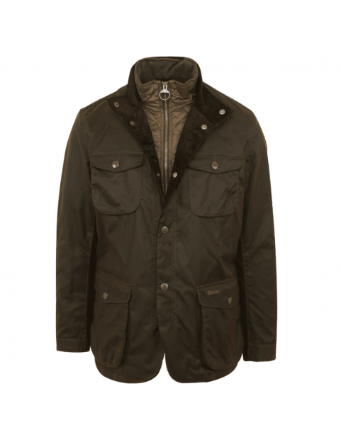 Veste Barbour Ogston waxée Olive