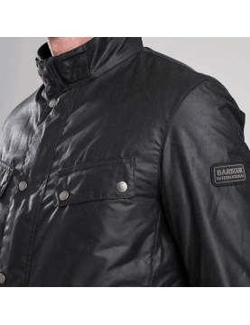 Veste Barbour International Duke Black bras