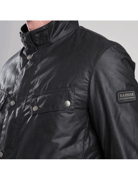 Veste Barbour International Duke Black bras