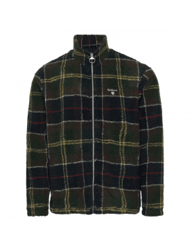 Sweat Barbour Tartan Fleece Zip Through MFL0187 – Classic Tartan