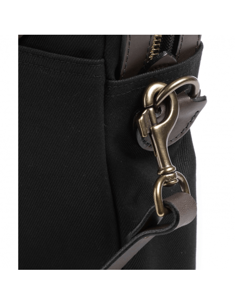Sac FILSON Original Briefcase Rugged Twill Noir detail