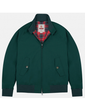 Blouson BARACUTA G9 harrington steve mcqueen racing Green 6368