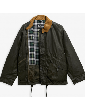 Veste Barbour modified Endurance wax jacket Archive olive