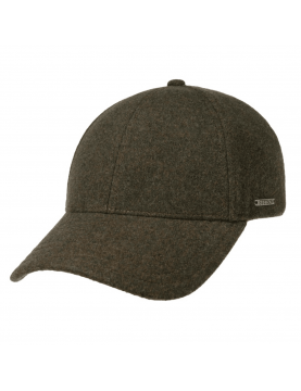 Casquette Stetson baseball en laine à oreilles verte