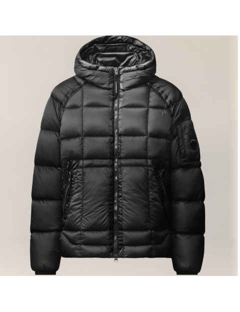 Doudoune C.P. Company D.D. Shell Hooded Down Jacket Homme Black