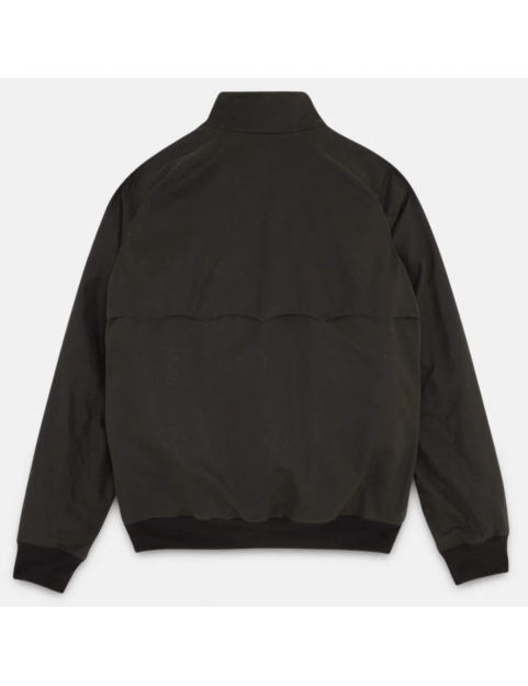 Blouson Baracuta G9 AF waxed coton Deep moss dos