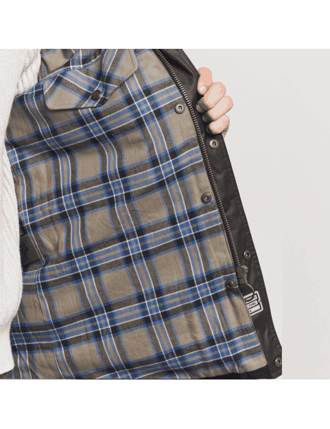 Veste Belstaff Trialmaster Fadded Olive interieur